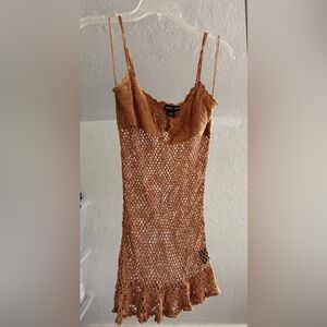Guess Jeans Y2K vintage Crochet Top